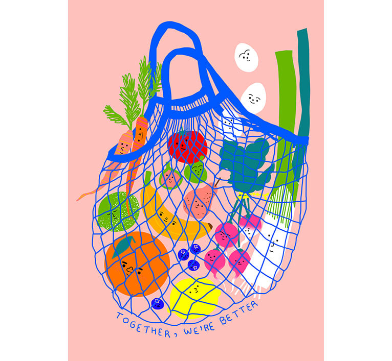 포스터 · Inclusive Groceries