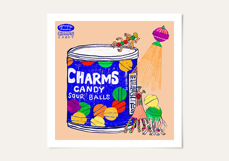 포스터 · Charms candy