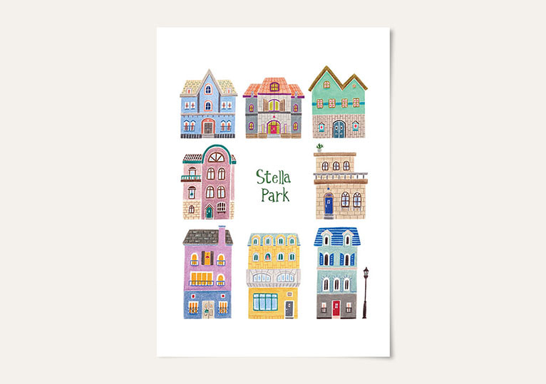 포스터 · Stella&#039;s Houses