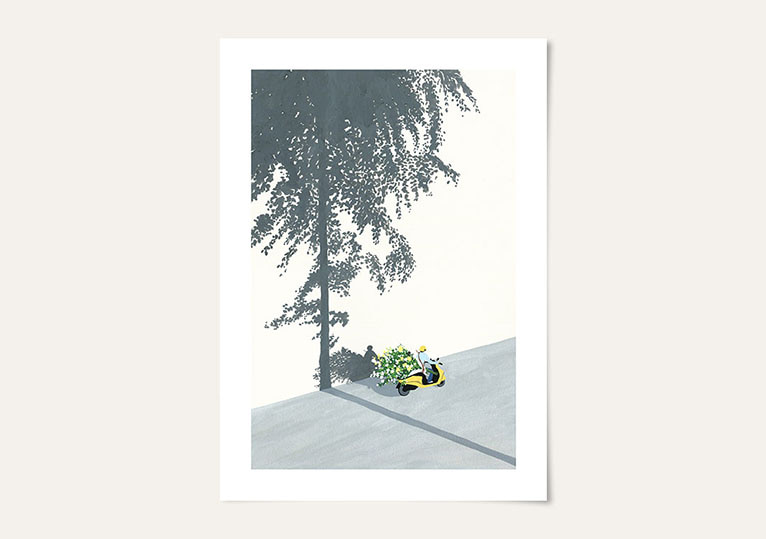 포스터 · romantic bike