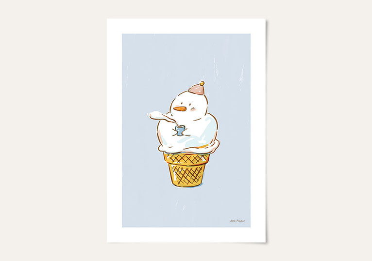 포스터 · snowman