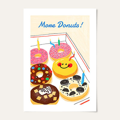 포스터 · More Donuts