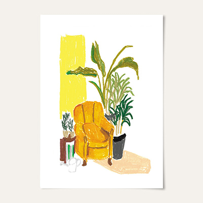 포스터 · mustard couch