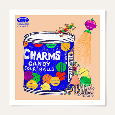 포스터 · Charms candy